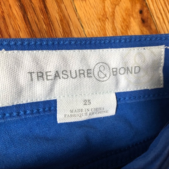 Treasure & Bond Women Blue Skinny Jeans - Picture 7 of 7